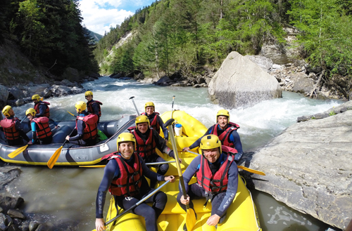 Une demi-journée, une journée ou un weekend eau-vive en famille ou entre amis