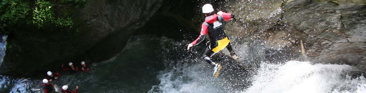 Il y a des canyons à pratiquer pour tous les niveaux