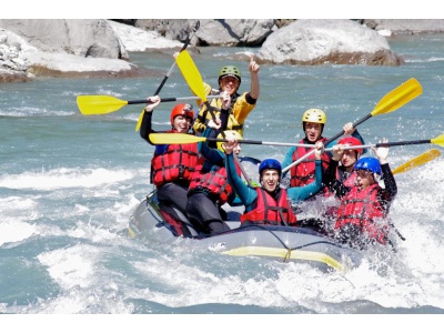 Parcours Découvert du rafting sur l'Ubaye