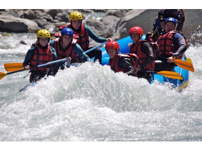 Parcours Intégral de l'Ubaye en raft