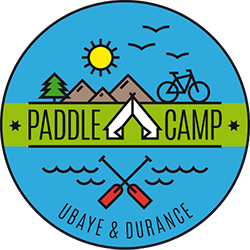 Logo Paddle Camp pour centre de vacances
