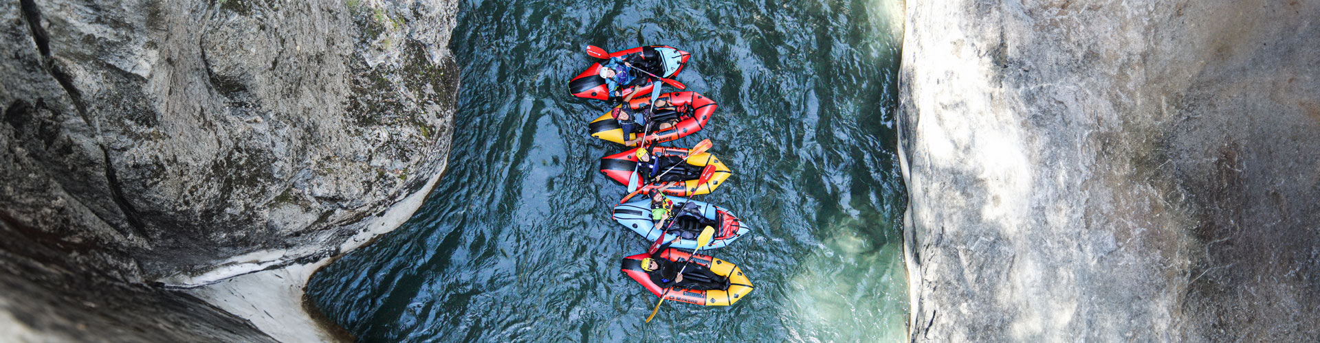 5 pack-raft sur l'Ubaye