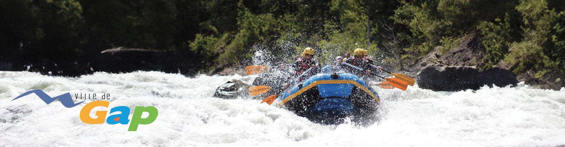 Le rafting en action à moins d'une heure de Gap
