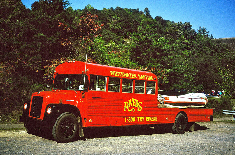 Return shuttles are part of our river activities