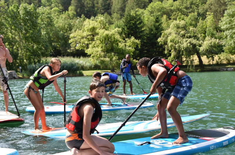 Stand Up Paddle technique and balance games