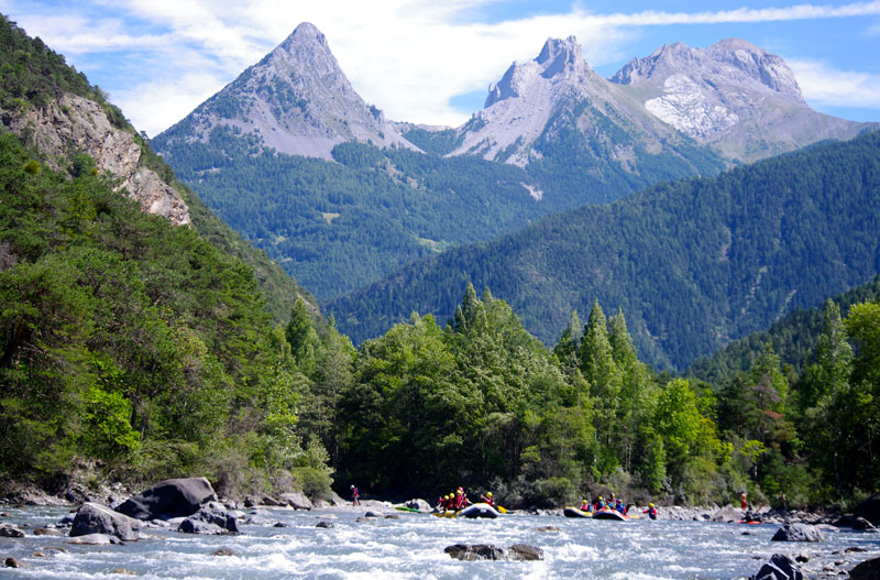 Sous les Séolannes exactement voici la magnifique Ubaye